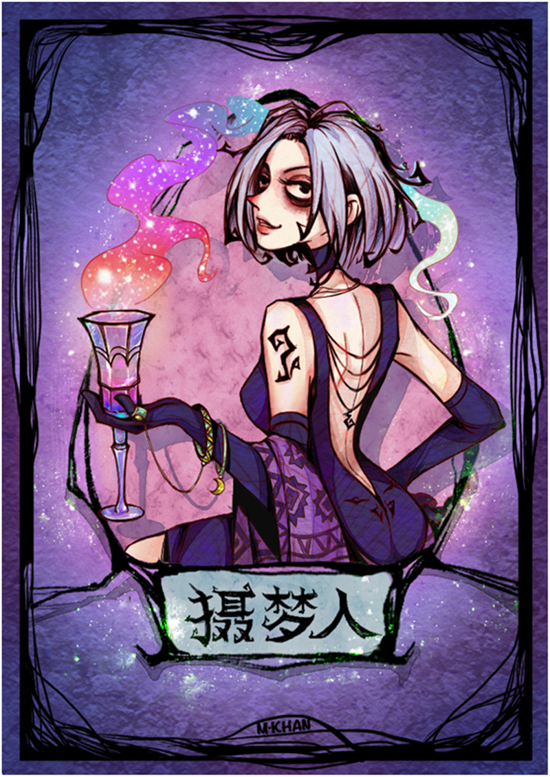 《狼人杀官方》独特画风吸引萌妹变身哥特少女
