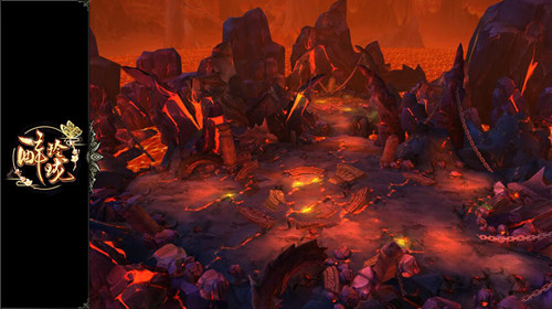 火焰弥漫 处处埋伏着凶险的刀山火海